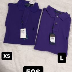 Purple Polo Ralph Lauren Shirts