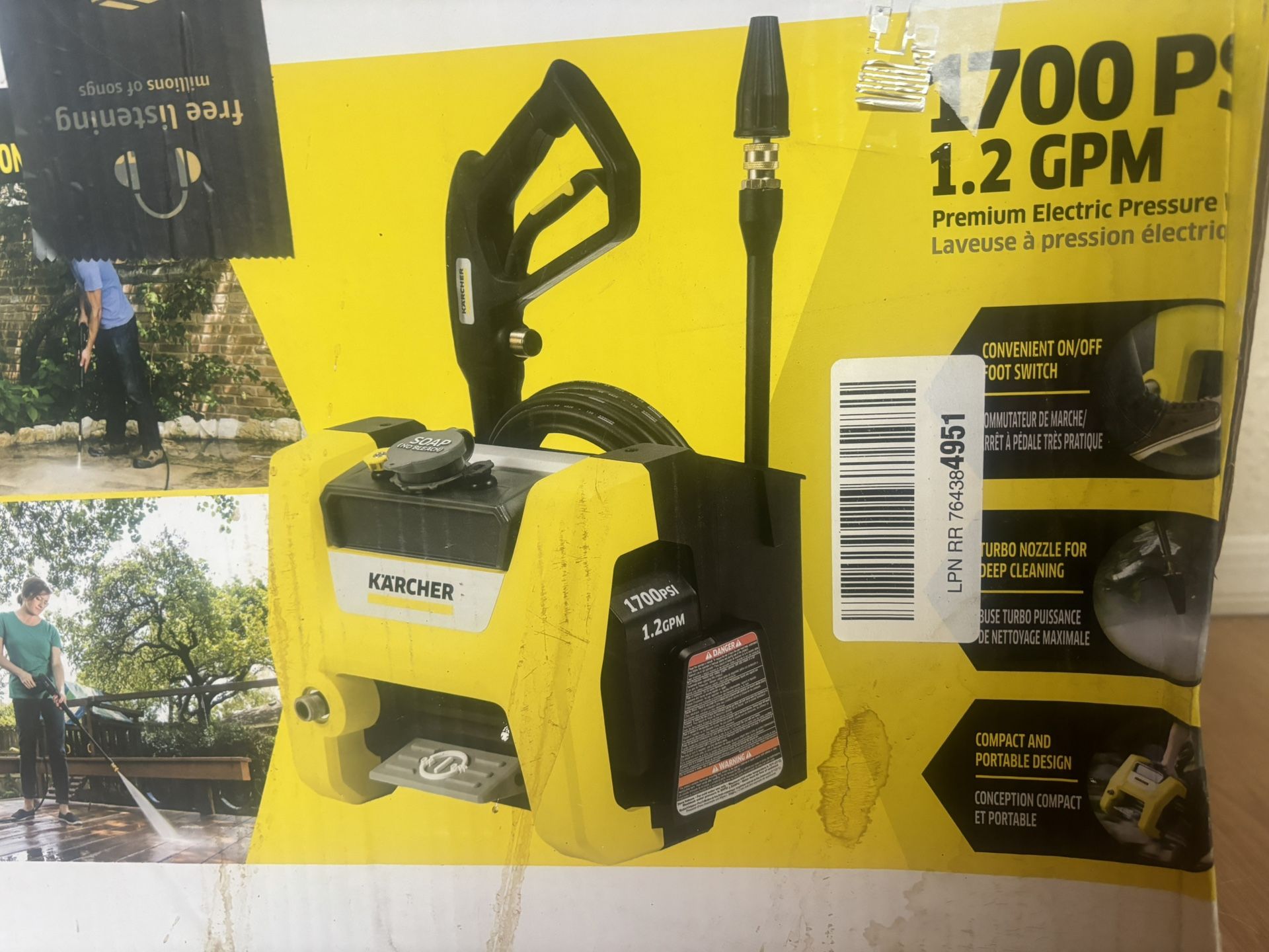 Brand New Electric Portable Power Washer