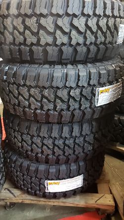 Fury R/T M/T tires on sale