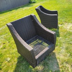 Rattan Swivel/Rocking Chairs