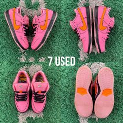 Nike SB Dunk Low The Powerpuff Girls Blossom Size 7