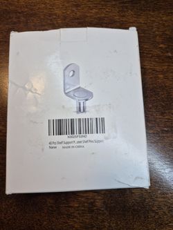 40 Pack Shelf Support Pegs 1/4 Inchpegs With Hole NIB