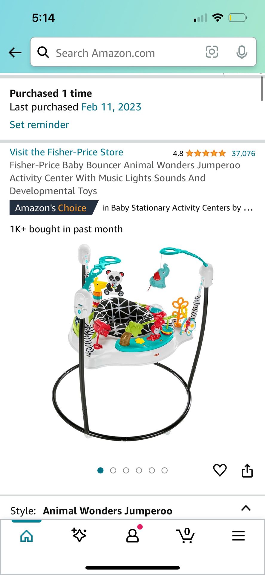 Fisher Price Jumperoo 