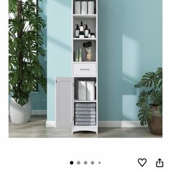 Brand New Tall Bathroom Storage Cabinet 