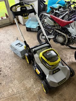 Ryobi electric lawnmower