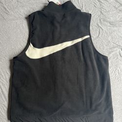 Nike Men's Club Fleece Winterized Vest DQ4898-010 Black Size Large