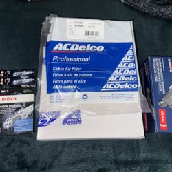 Cabin & Air Filter/6 Spark Plugs/1 Ignition Coil