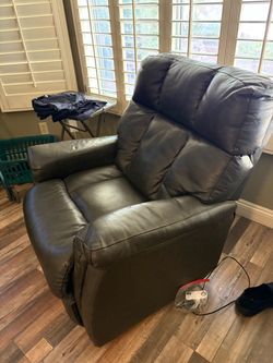 Beautiful Charcoal Gray  Recliner