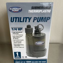 Brand New Sump Pump