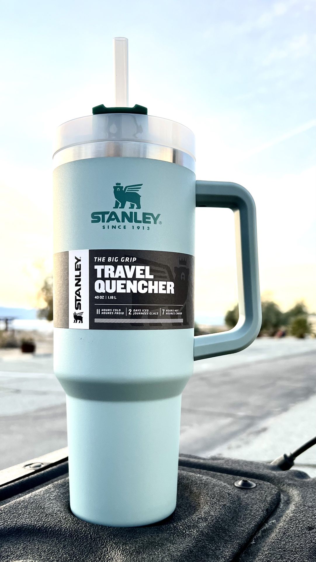 Jade stanley 40oz tumbler new for Sale in San Bernardino, CA - OfferUp