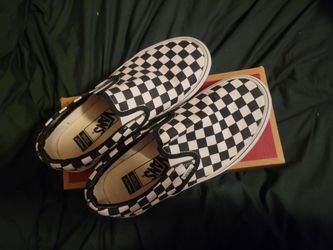 Checkered Slip On VANS 8W