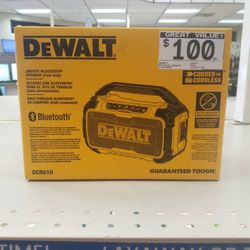 Dewalt Jobsite Bluetooth Speaker DCR010