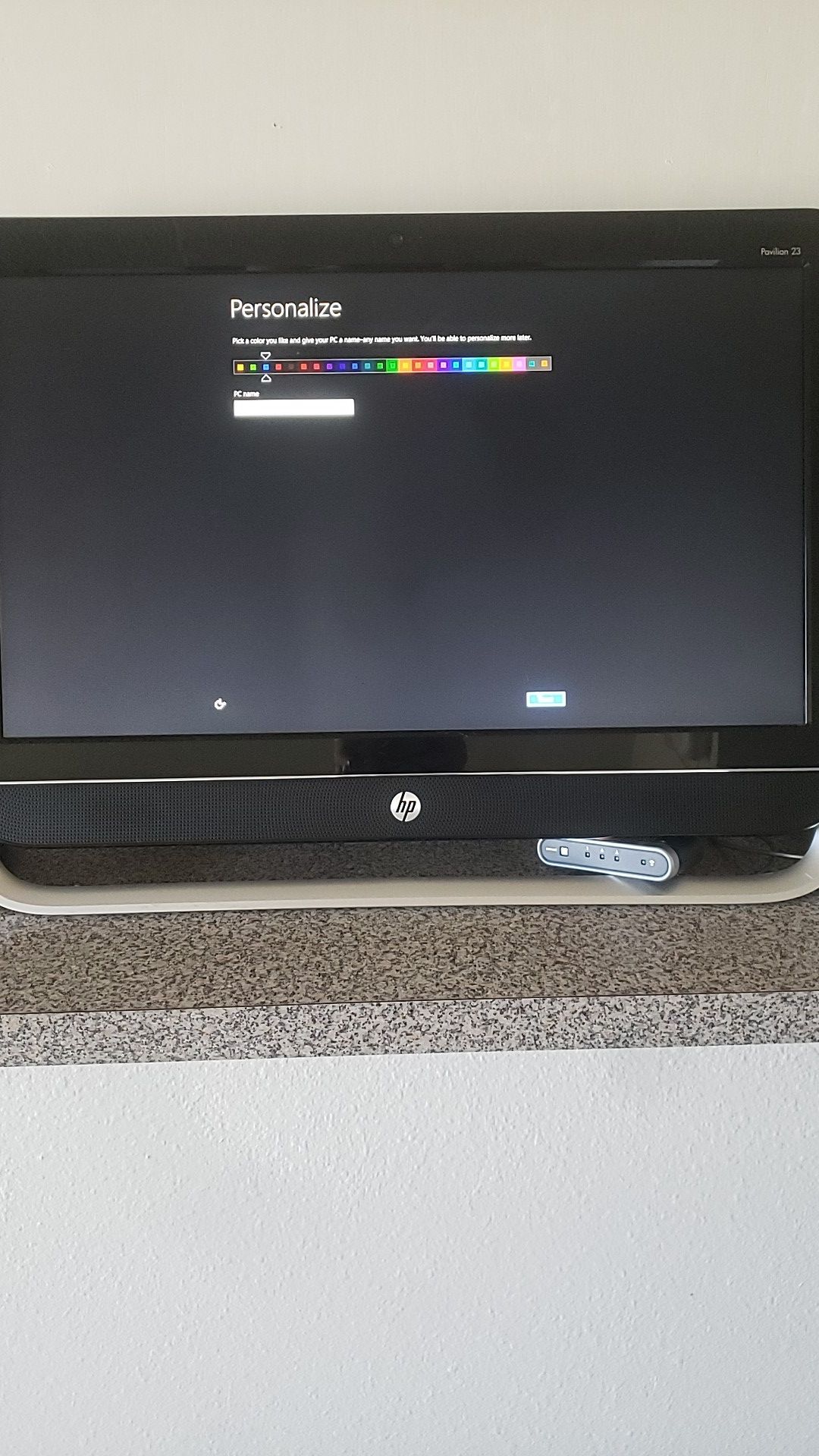 HP23 All In One Desktop