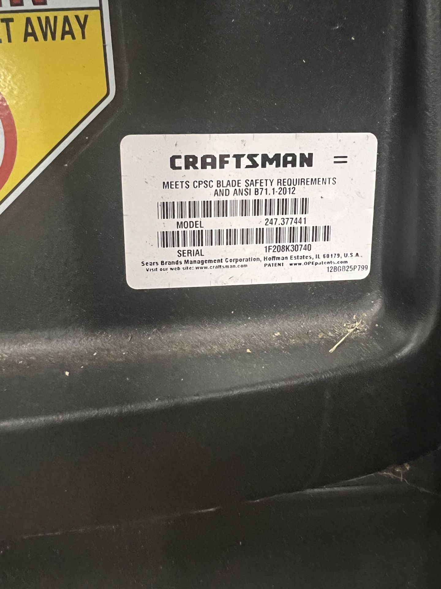 Craftsman Lawnmower