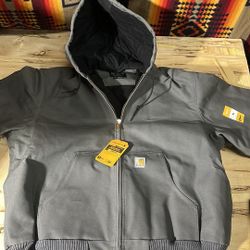 Carhartt firm duck insulated flannel - lined active jag