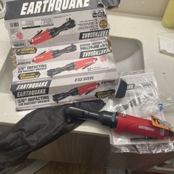BRAND NEW Earthquake 3/8” Air Impact Ratchet Wrench – Never Used! 🔧