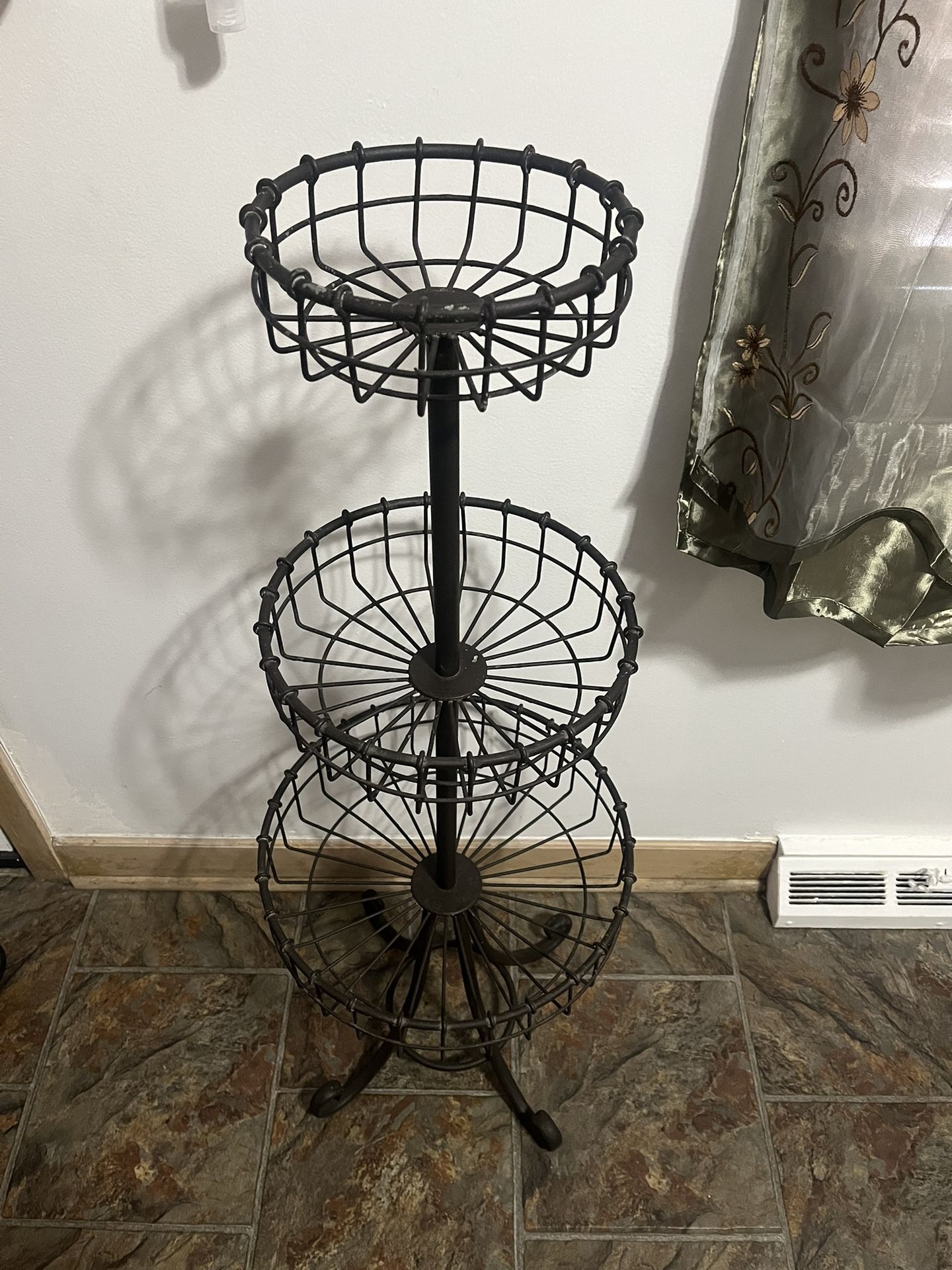 3-Tier Basket Stand