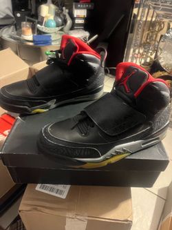 Size 10.5 Nike Air Jordan Son of Mars Shoes Black Marvin The Martian