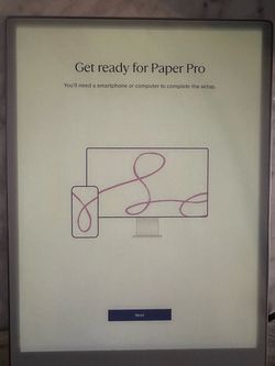 Remarkable paper pro tablet 11.8