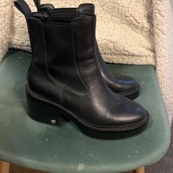 Coach Leather Boots 