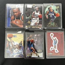 96-97 Stephon Marbury Rookie Lot