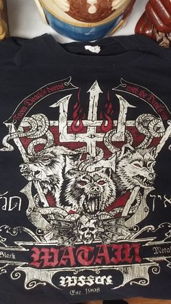 Black Anvil shirt size L Cocert. 2012