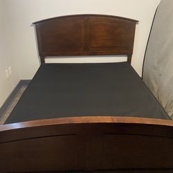 Two Piece Brown Bedroom Set 