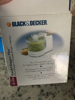 Black and Decker chopper