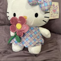 Hello Kitty Plush 9-1/2”