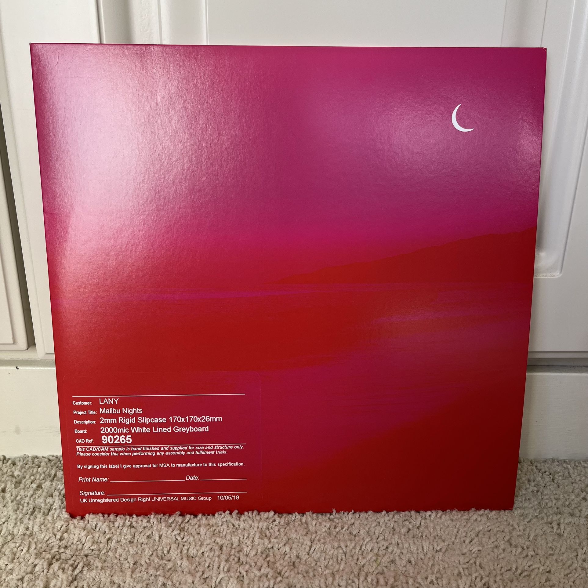 LANY - Malibu Nights Clear Vinyl