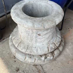 Vintage Indian Stone seed extractor