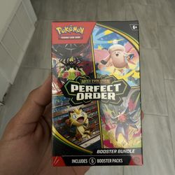 Pokemon Perfect Order Booster Bundle Sealed