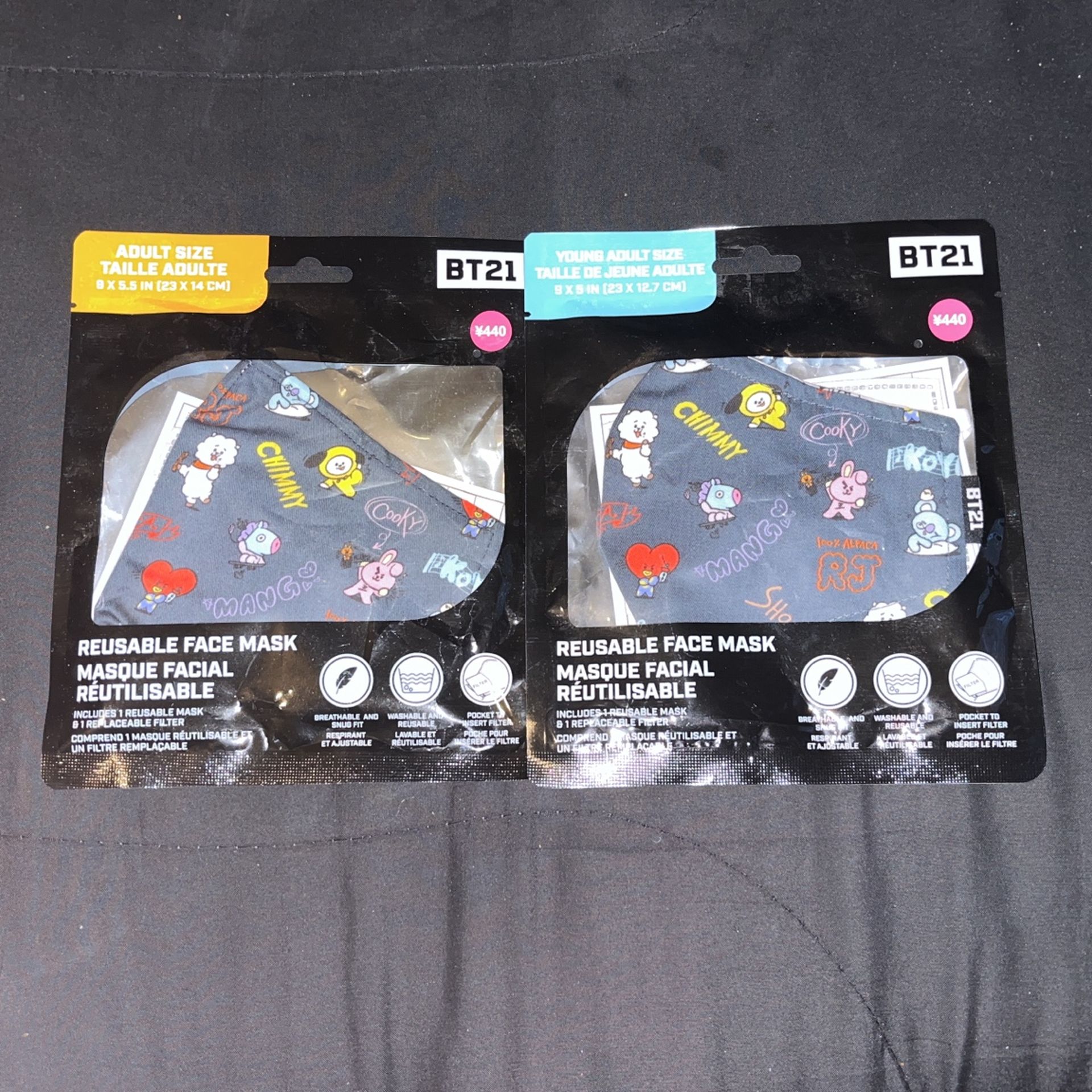 Bt21 Reusable Face Mask