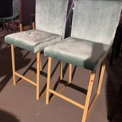 Velvet Barstools