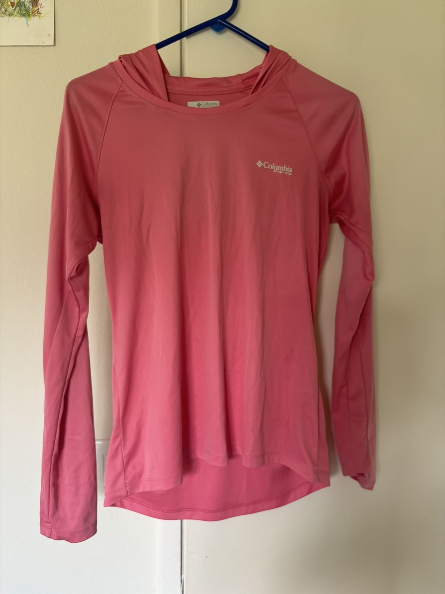 Columbia Sun hoodie , Small, Pink