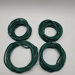 Lot Of 4 Green Ethernet Network Cable 236,, Long