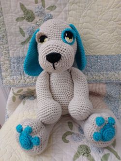 New Handmade Crochet BIG DOG