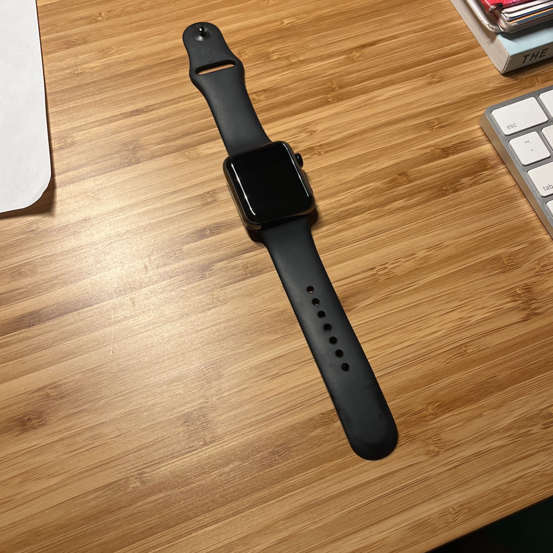 Apple Watch Series 3 - 42mm Black on Black Wi-Fi