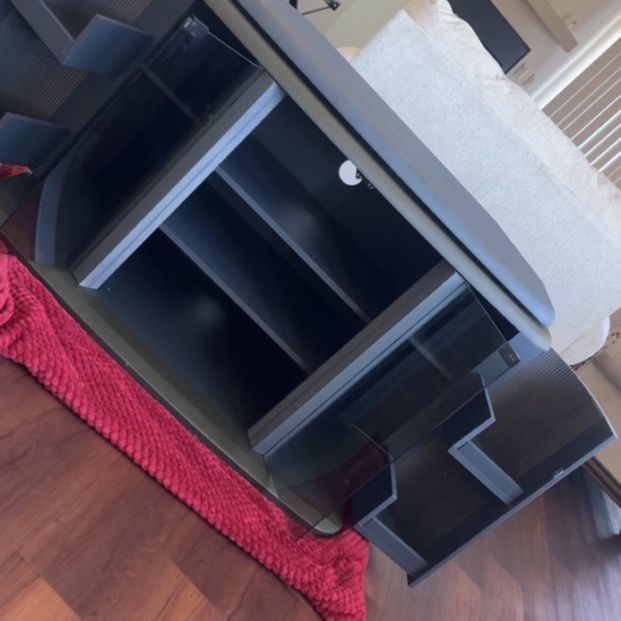 Tv Stand With Spinning Top (Willing To Negotiate!)