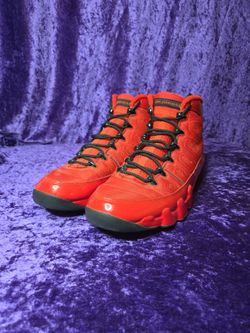 Jordan 9 Chile red size 10.5