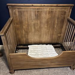 Restoration Hardware conversion crib