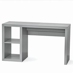 Cube Storage Organizer Office Desk, Multiple Finishes Gray 