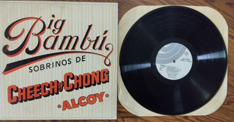 VINTAGE (1972) "CHEECH & CHONG BIG BAMBU" VINYL RECORD