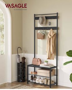 VASAGLE Coat Rack, Hall Tree