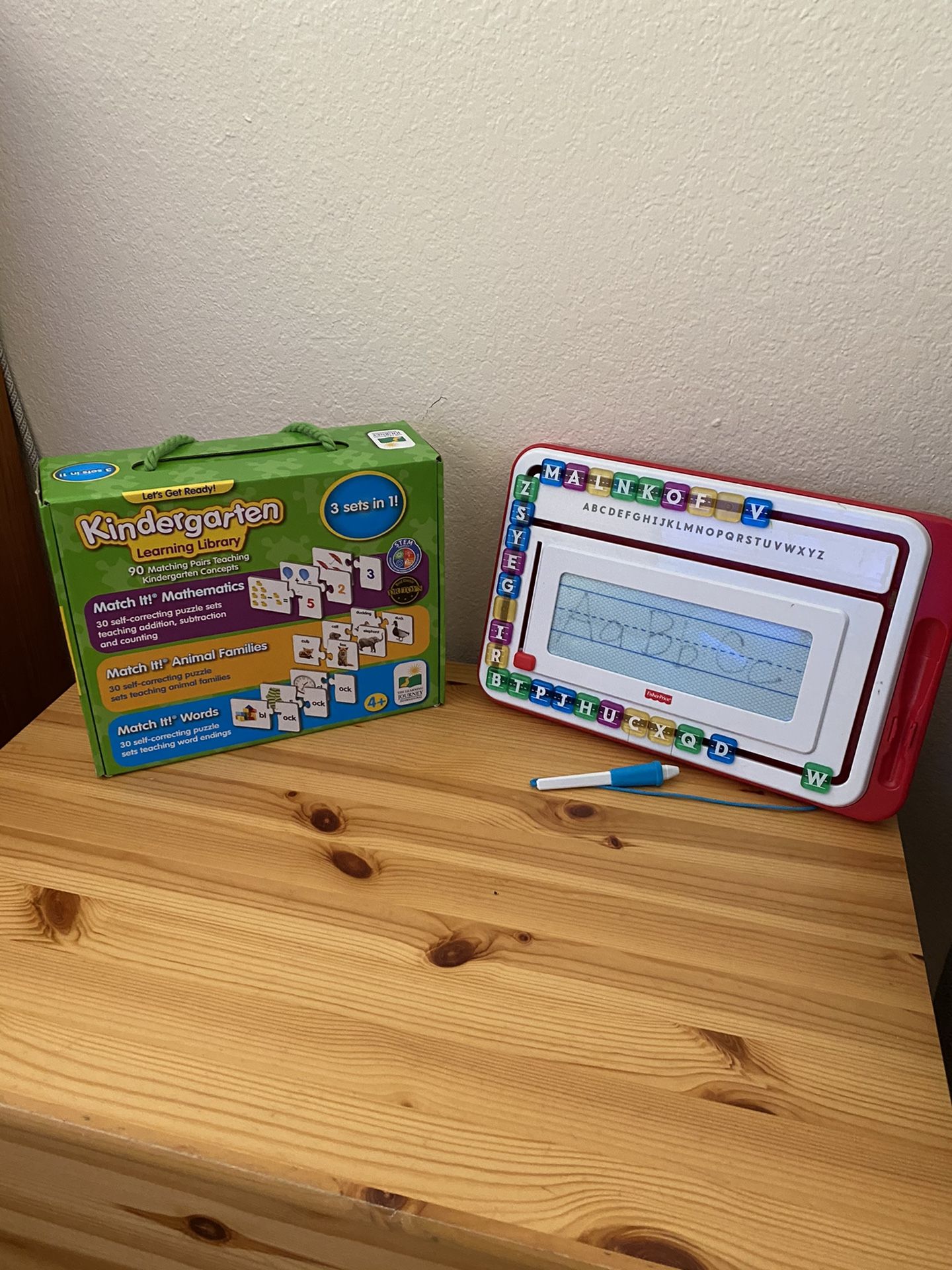 Kindergarten learning tools