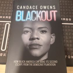 Candace Owens Blackout Signed Copy Book 