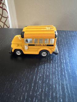 3”ish Metal School Bus Toy
