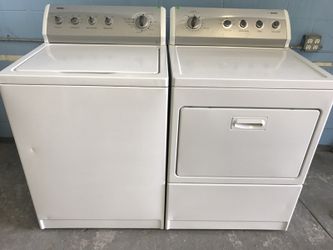 Kenmore 800 Series Washer And Dryer Set With 120 Day Warranty