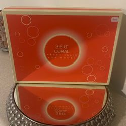 Set Perfume 360 Coral Perry Ellis For Women 
