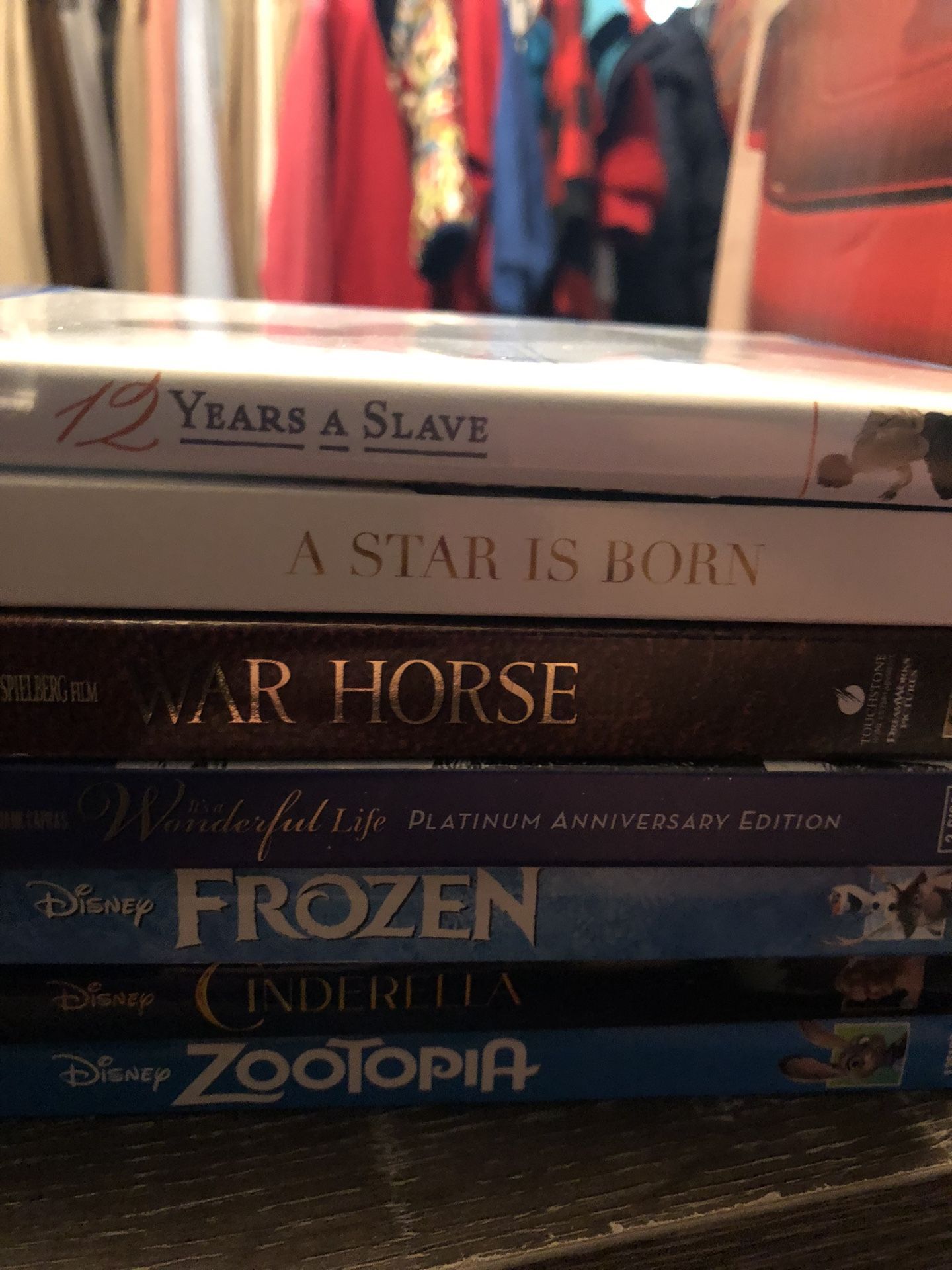 7 Mixed Blu-Rays $2. Ea.